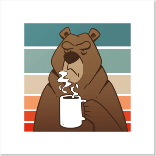 Coffee Grumpy Bear T S Posters and Art